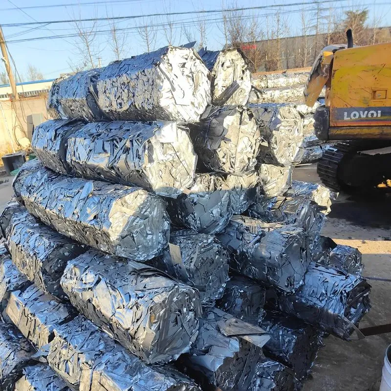 Cold-pressed metal baling Cold-pressed metal baling