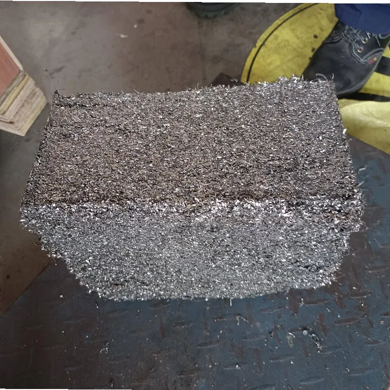 Metal chips baling Metal chips baling