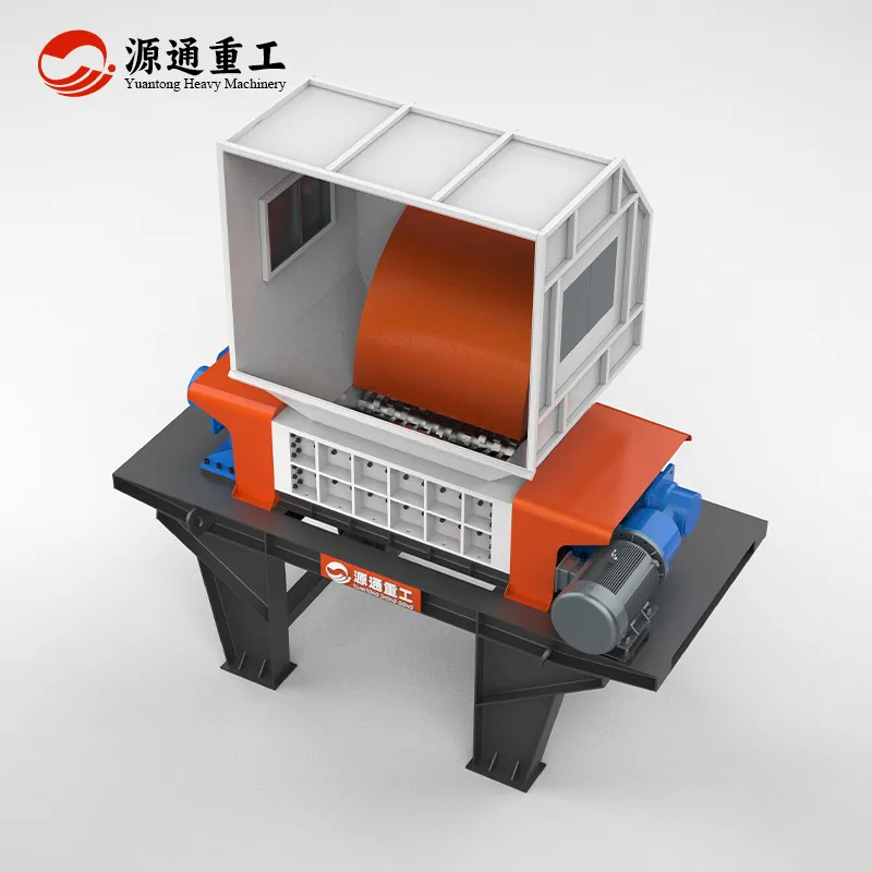 Double-shaft shredder
