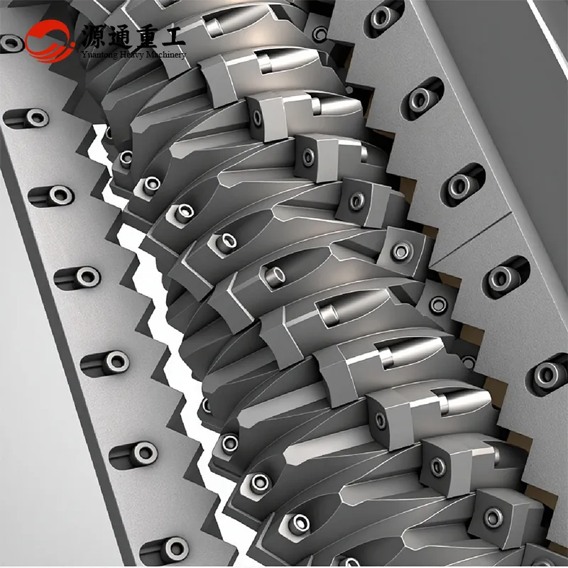 Single-shaft shredder